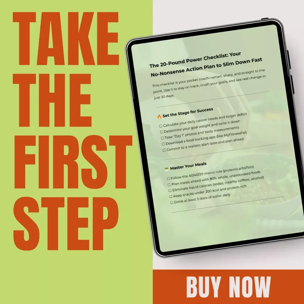 The 20-Pound Power Checklist: Your No-Nonsense Action Plan to Slim Down Fast – How to Lose 20 lbs in a Month Digital Guide