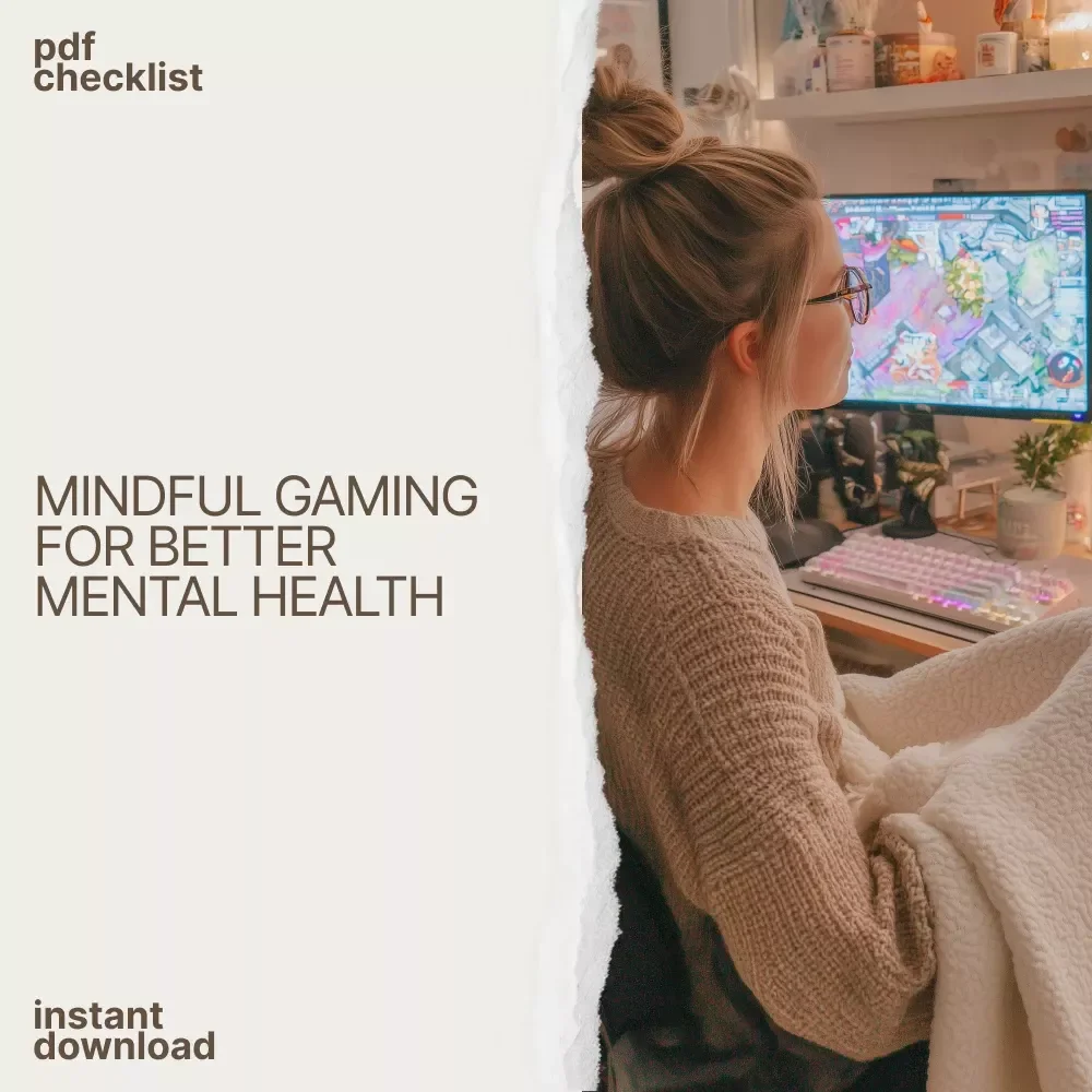 Play Smarter and Strengthen Your Mental Health | Digital Gaming Wellness Checklist | Can Video Games Improve Mental Health Guide
