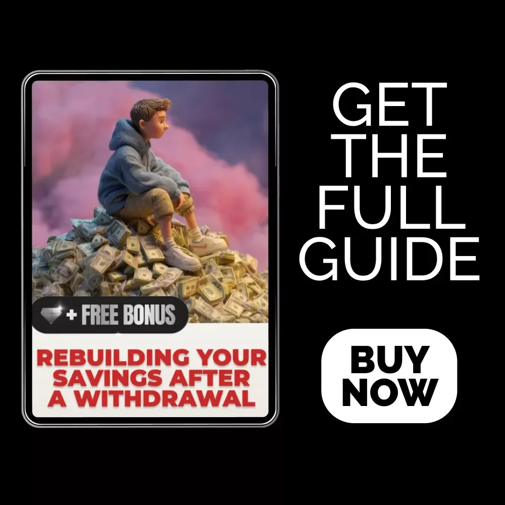 Rebuilding Your Savings After a Withdrawal - eBook Guide to Financial Recovery