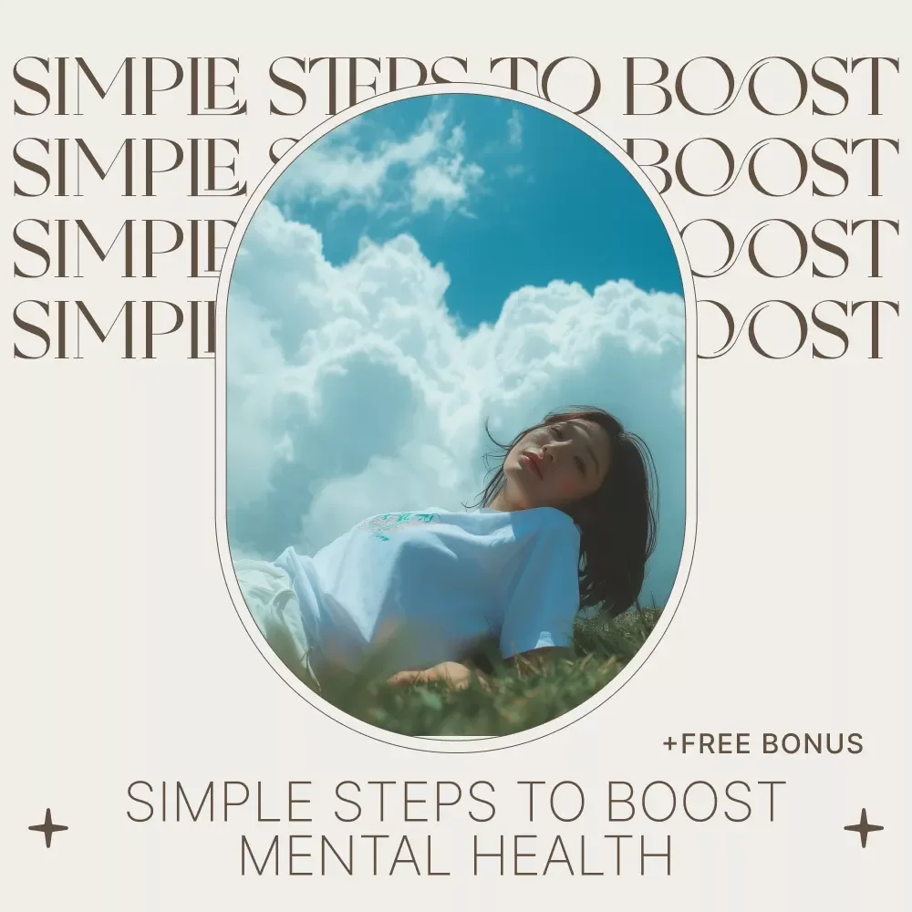 Your Wellness Checklist: Simple Steps to Boost Mental Health 🌱 - Digital Download Checklist