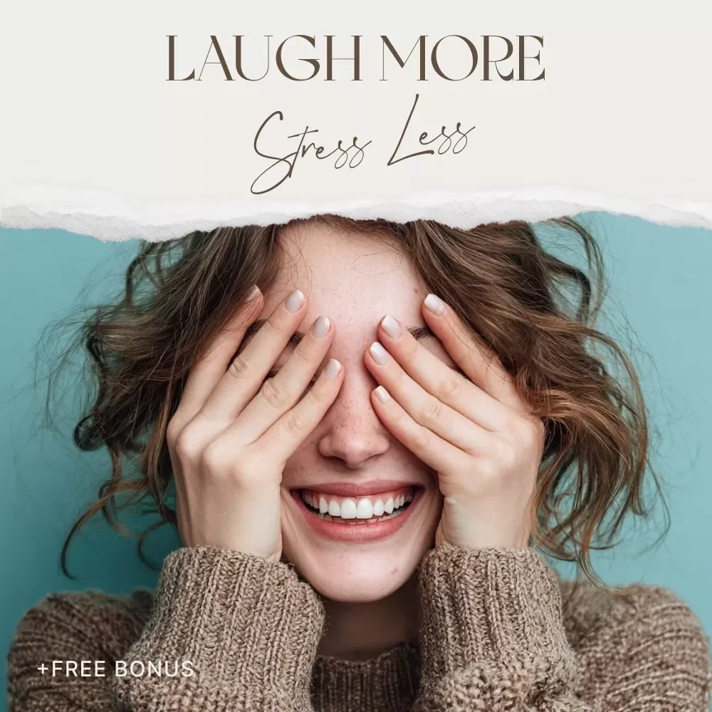 The Laugh More, Stress Less Checklist | Digital Checklist for Benefits of Laughter on Mental Health, Daily Joy & Stress Relief Guide