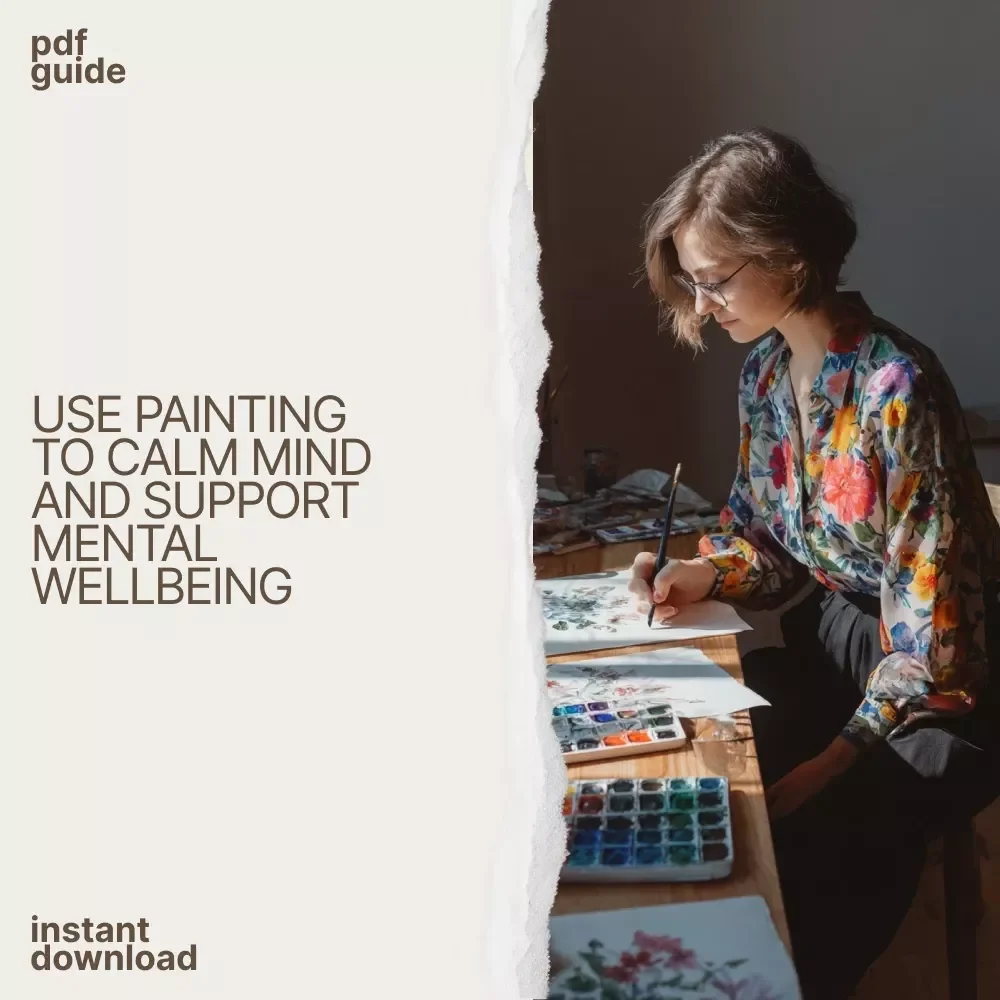 Painting Your Way to Peace – How Creativity Can Calm the Mind and Lift the Spirit | Guide to the Benefits of Painting for Mental Health, Mindfulness & Emotional Healing