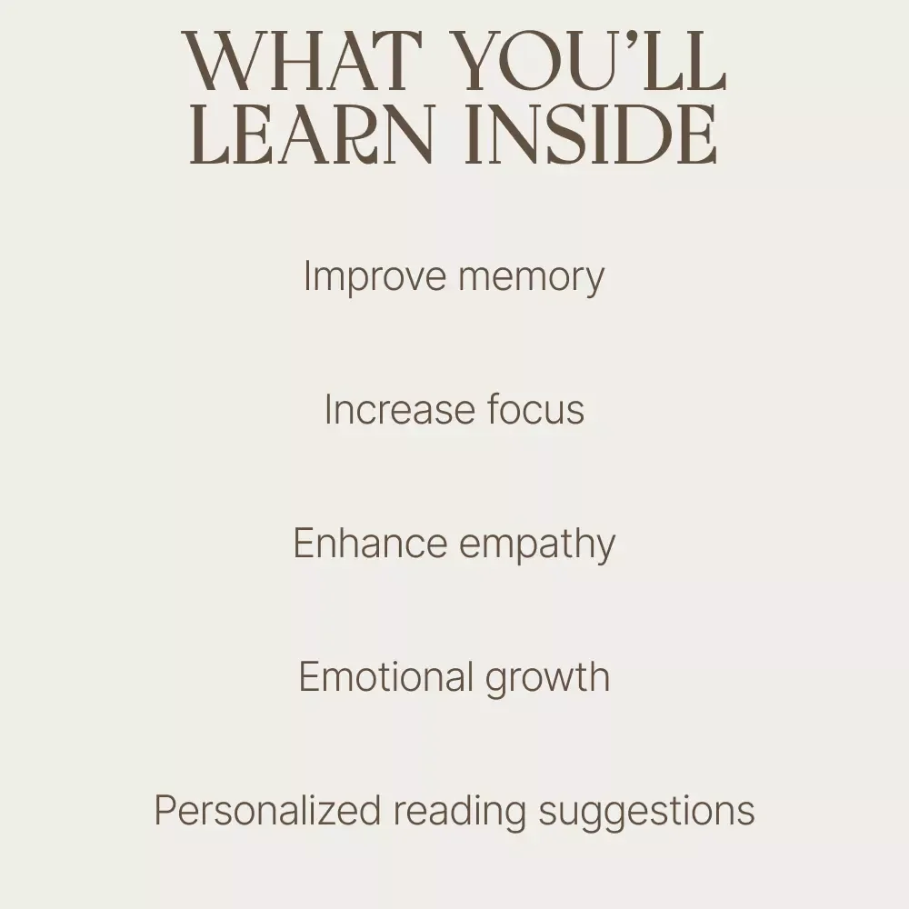 How Reading Strengthens the Mind and Lifts the Spirit - Digital Guide to Improve Mental Health through Reading