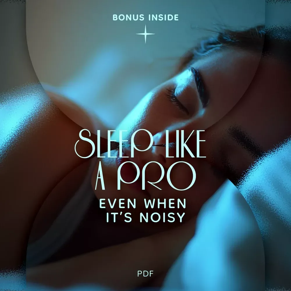 Sleep Like a Pro, Even When It’s Noisy – How to Sleep With Noise Checklist, Nighttime Routine Guide, Sleep Sanctuary Planner, Digital Download