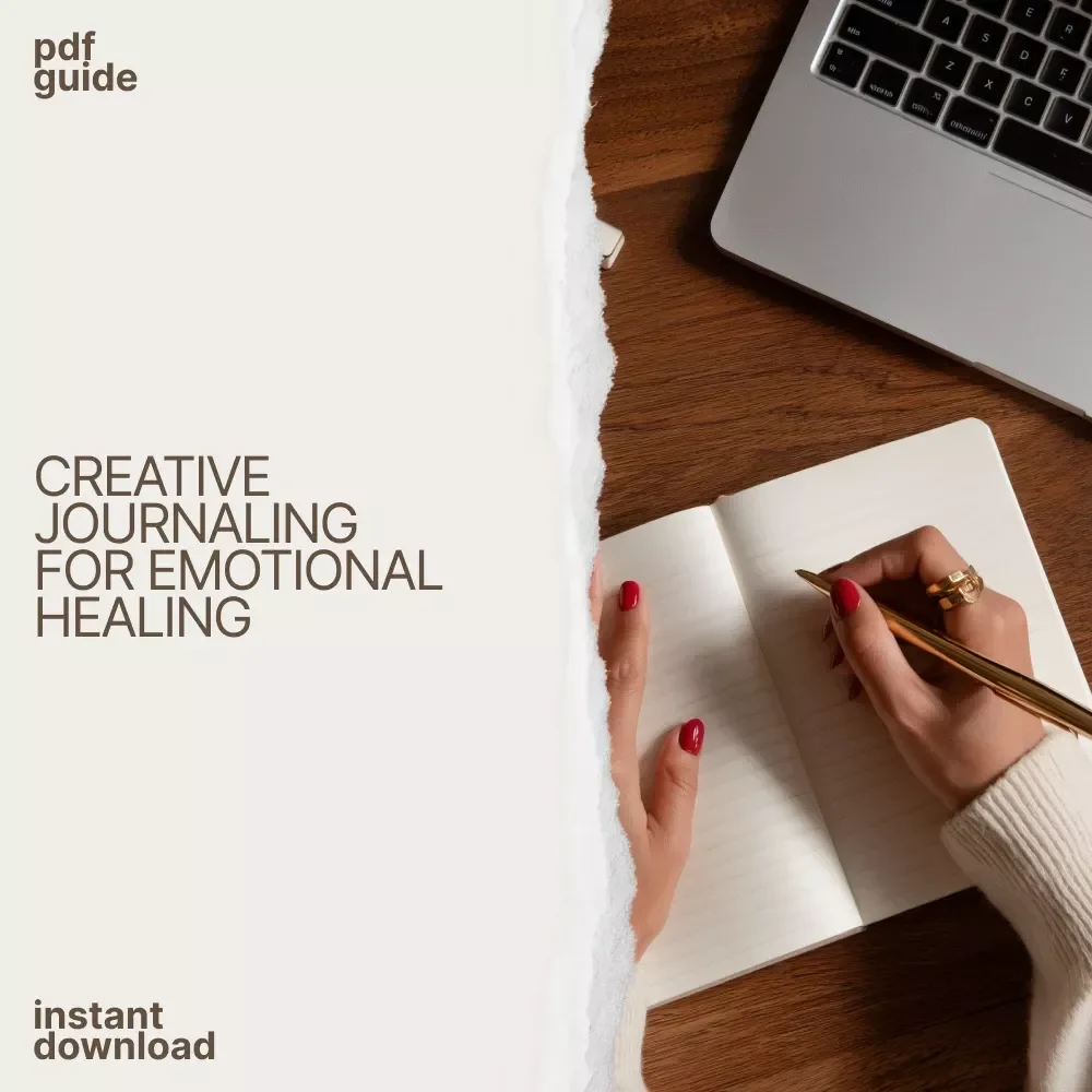 Finding Peace Through Creative Journaling – A Gentle Guide to Creative Journaling for Mental Health, Healing Prompts, Emotional Clarity & Self-Care Practice