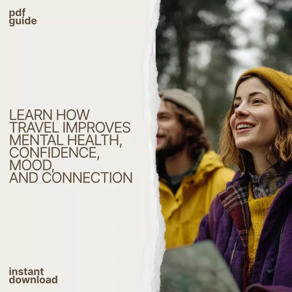 Travel Your Way to a Healthier Mind – A Practical Guide to the Mental Health Benefits of Traveling, Confidence, Stress Relief & Emotional Wellbeing