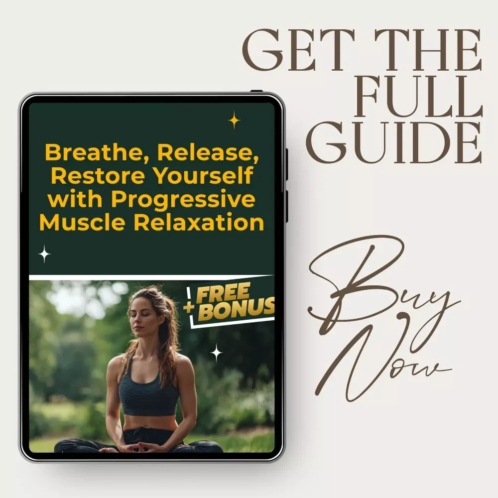 Breathe, Release, Restore Yourself with Progressive Muscle Relaxation – Guided Stress Relief, Mind Body Relaxation Practice, Calm Anxiety Naturally
