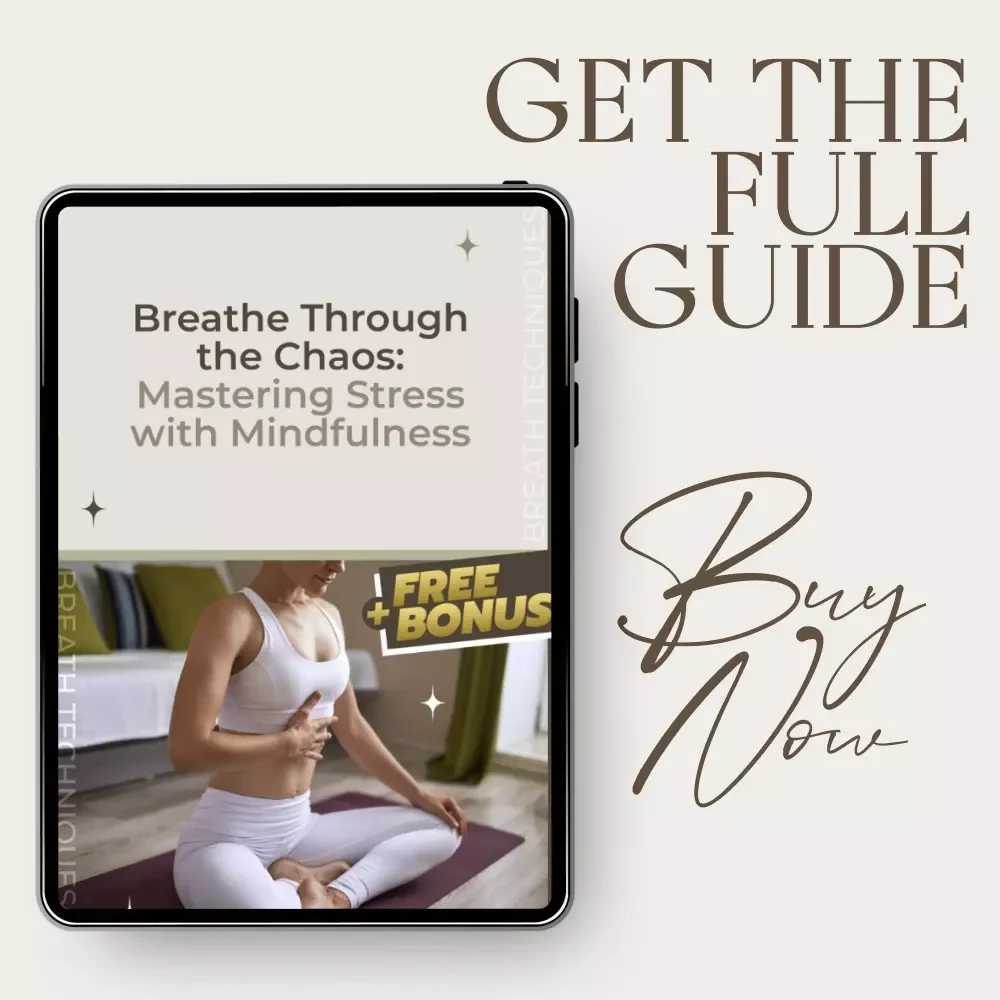 Breathe Through the Chaos: Mastering Stress with Mindfulness | MBSR Mindfulness Based Stress Reduction Guide for Calm & Clarity