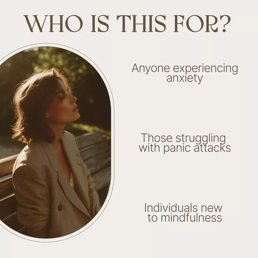 Simple Breathing Exercises to Calm Anxiety Attacks | Digital Download eBook on Breathing Techniques for Anxiety Relief