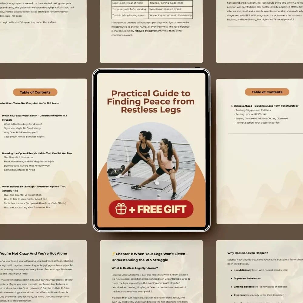 Practical Guide to Finding Peace from Restless Legs – How to Stop RLS and Reclaim Your Sleep