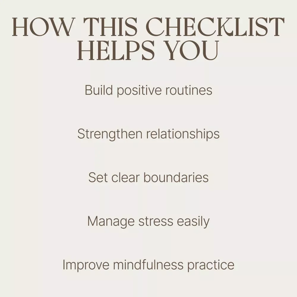 Your Mental Health Power-Up Checklist: Simple Ways to Improve Mental Health