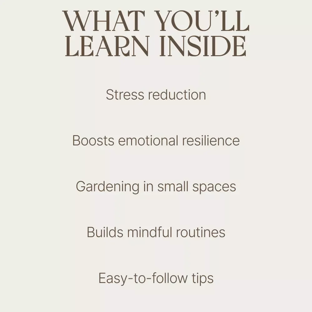 Growing Peace of Mind Through Gardening: A Guide to Mental Health Benefits of Gardening