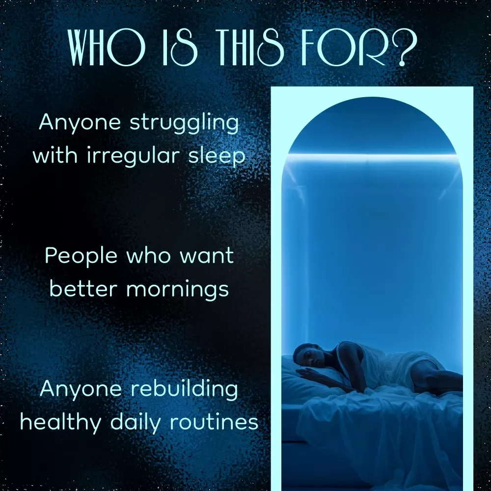 The Ultimate Guide for Improving Your Sleep Schedule | Digital Sleep Reset Guide | how to improve my sleep schedule