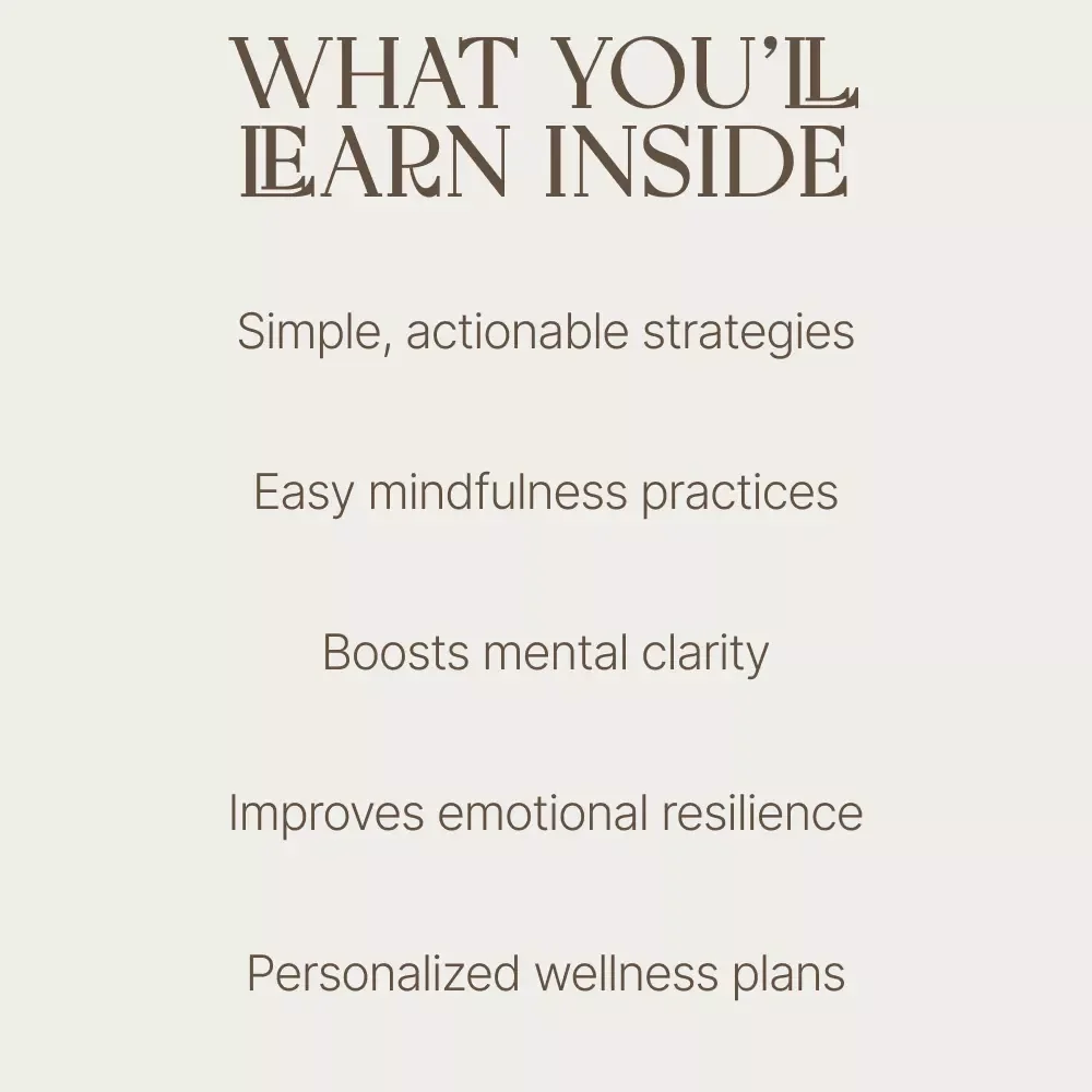 Simple Steps to Boost Your Mental Health Every Day - A Practical Guide to Improve Mental Well-Being