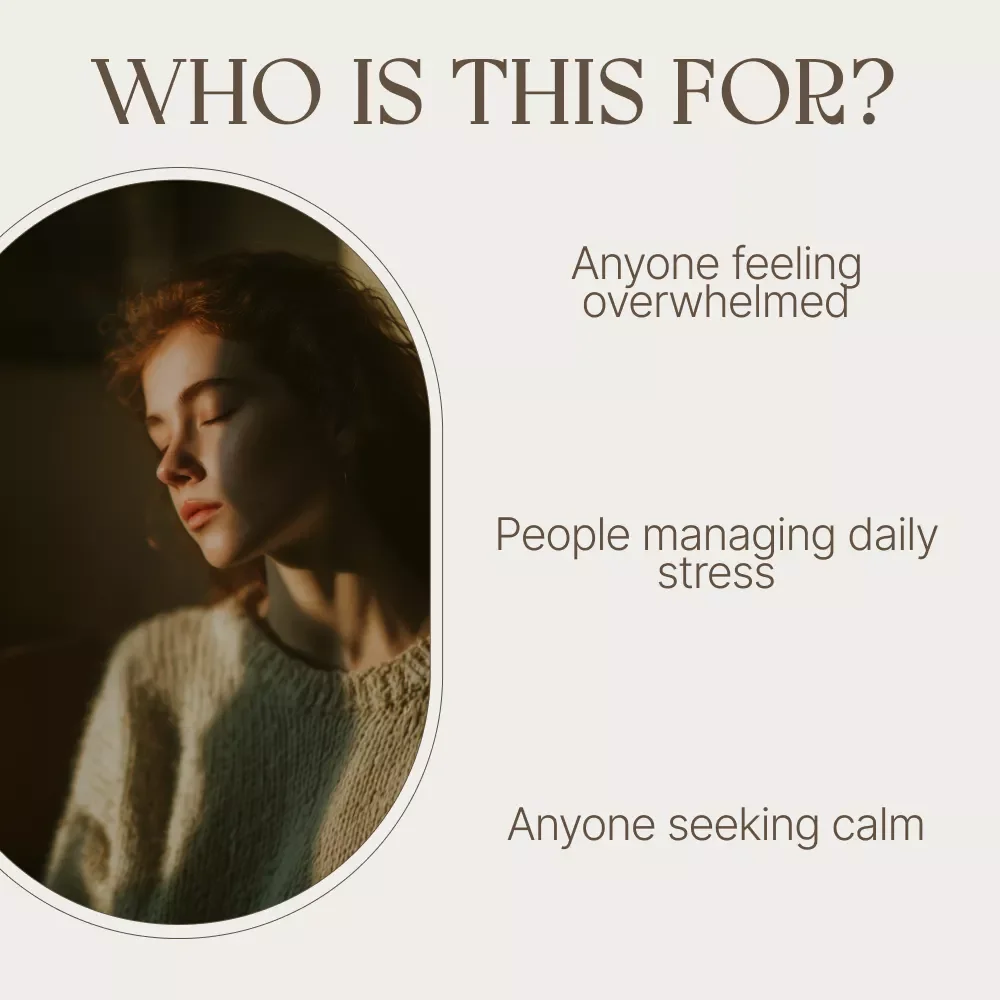 Your Stress-Free Life Checklist | Simple Stress Reduction Activities for Daily Calm, Balance, and Mental Wellness