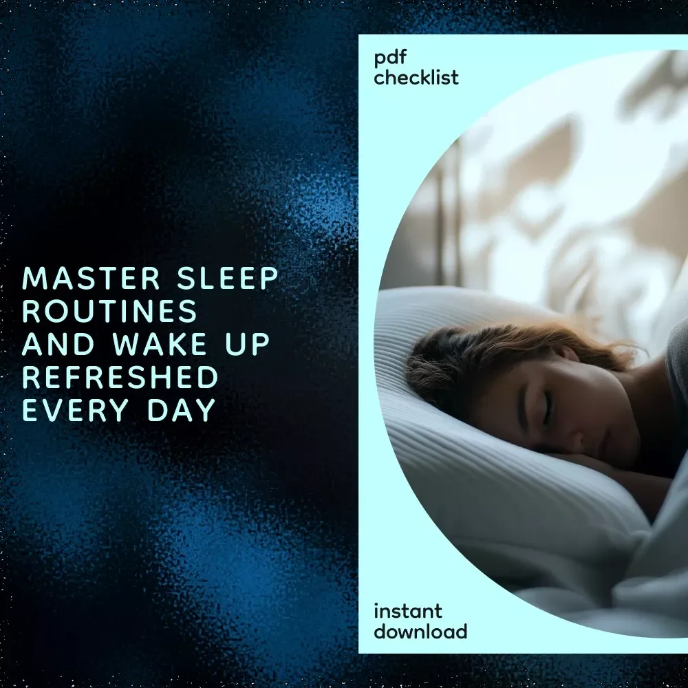 Sleep Early Success Checklist: The Ultimate Guide to Sleeping Early at Night