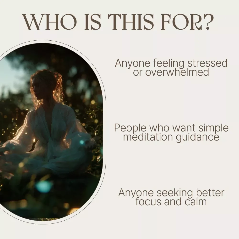 Breathe Easy Checklist: Stress-Busting Meditation Toolkit | Digital Download Guide for Mindfulness, Breathing Exercises, and Daily Meditation Practice