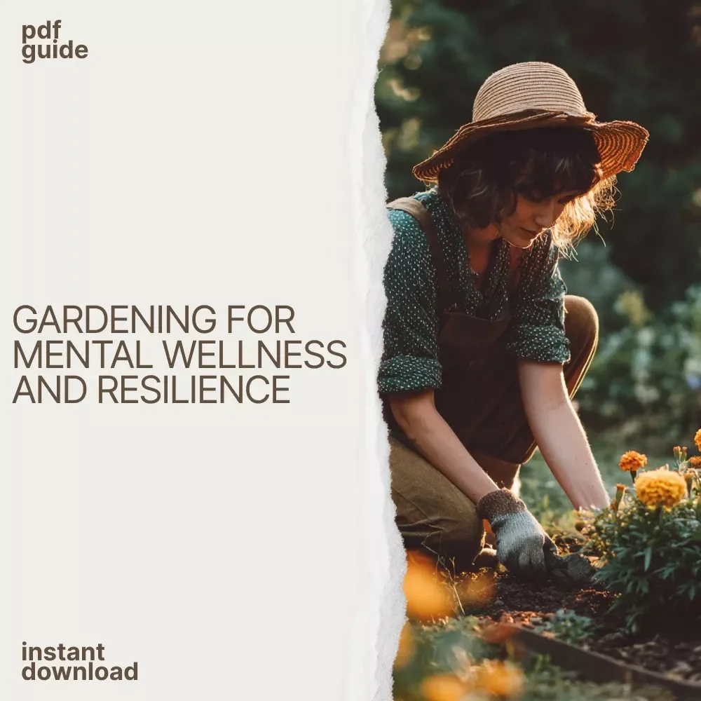 The Joyful Gardening for Mental Wellness Checklist | Boost Your Mental Health with Gardening