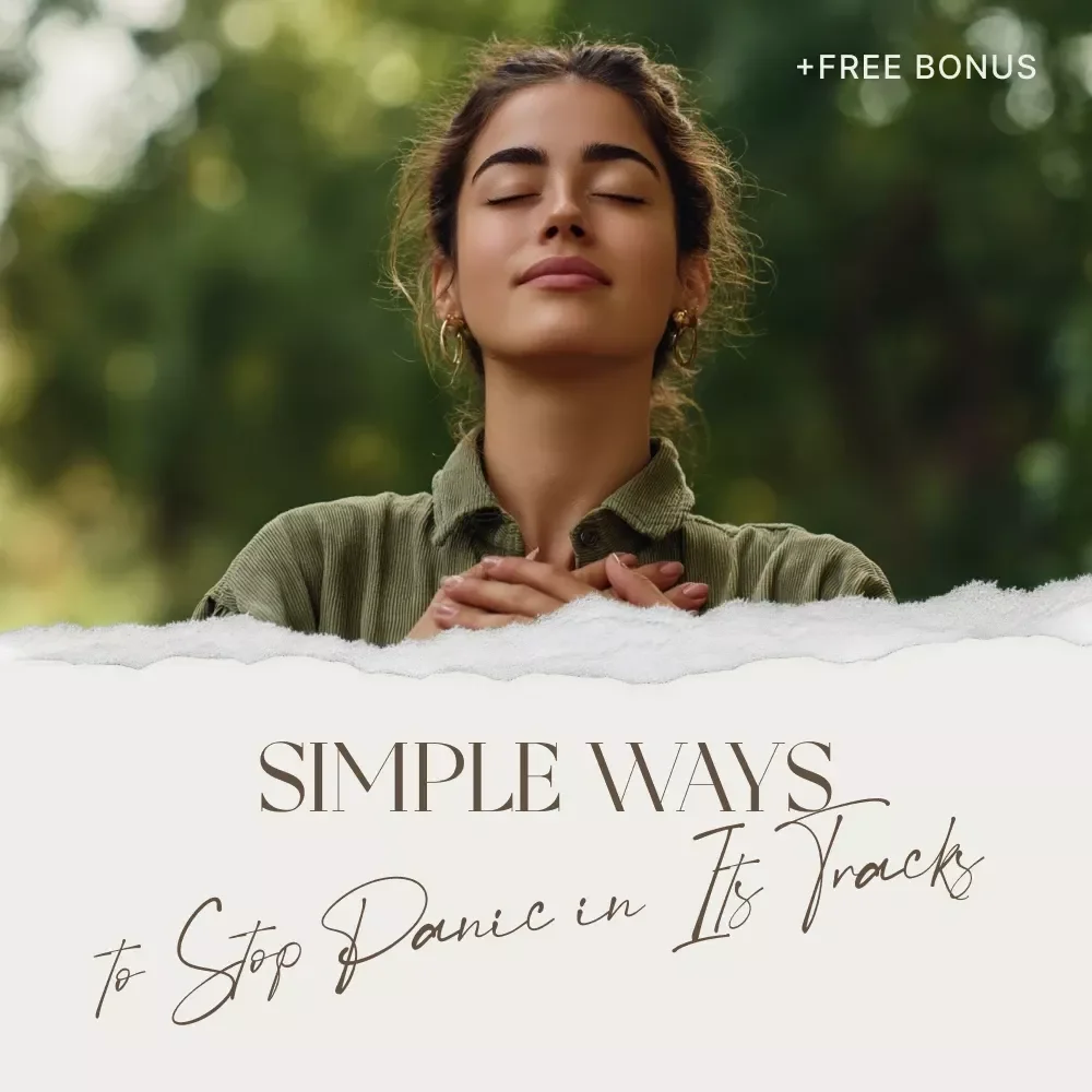 Simple Ways to Stop Panic in Its Tracks – Practical Guide with Breathing Exercises for Panic Attacks, Instant Calm Techniques, Digital Download