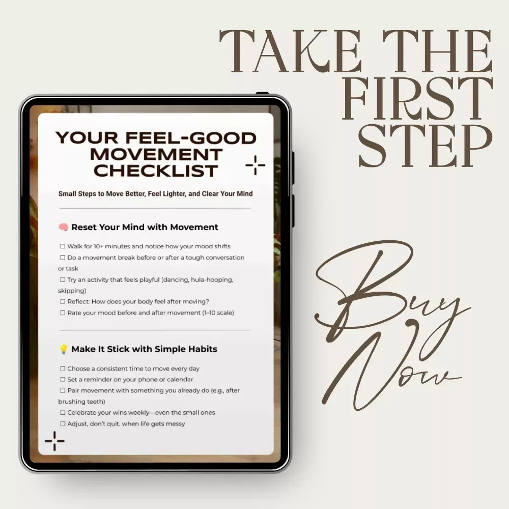 Your Feel-Good Movement Checklist: Boost Mental Health with Simple Daily Movement