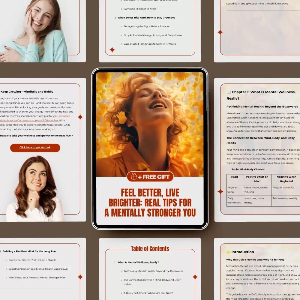 Feel Better, Live Brighter: Real Tips for a Mentally Stronger You | Practical Mental Wellness Guide with Top Mental Health Tips