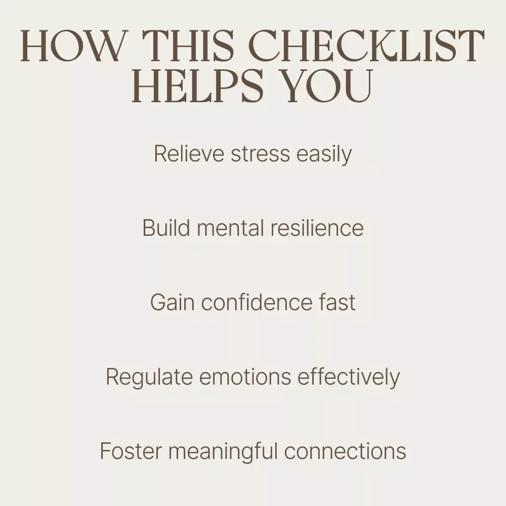 Mental Health Boosting BJJ Checklist – Unlock Stress Relief, Confidence & Resilience with Brazilian Jiu Jitsu