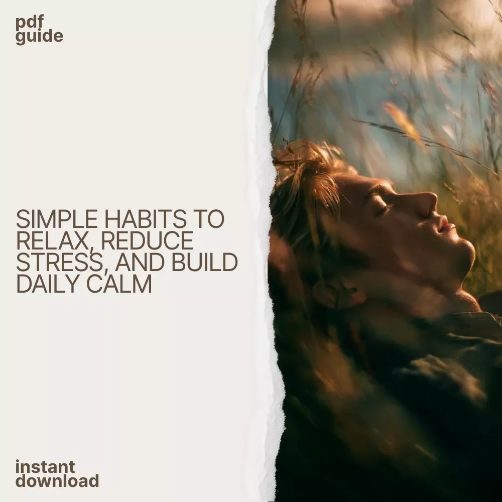 Simple Habits to Unwind Your Way to Calm and Peaceful Life | Practical Guide to the Best Ways to Relax, Reduce Stress & Build Everyday Calm
