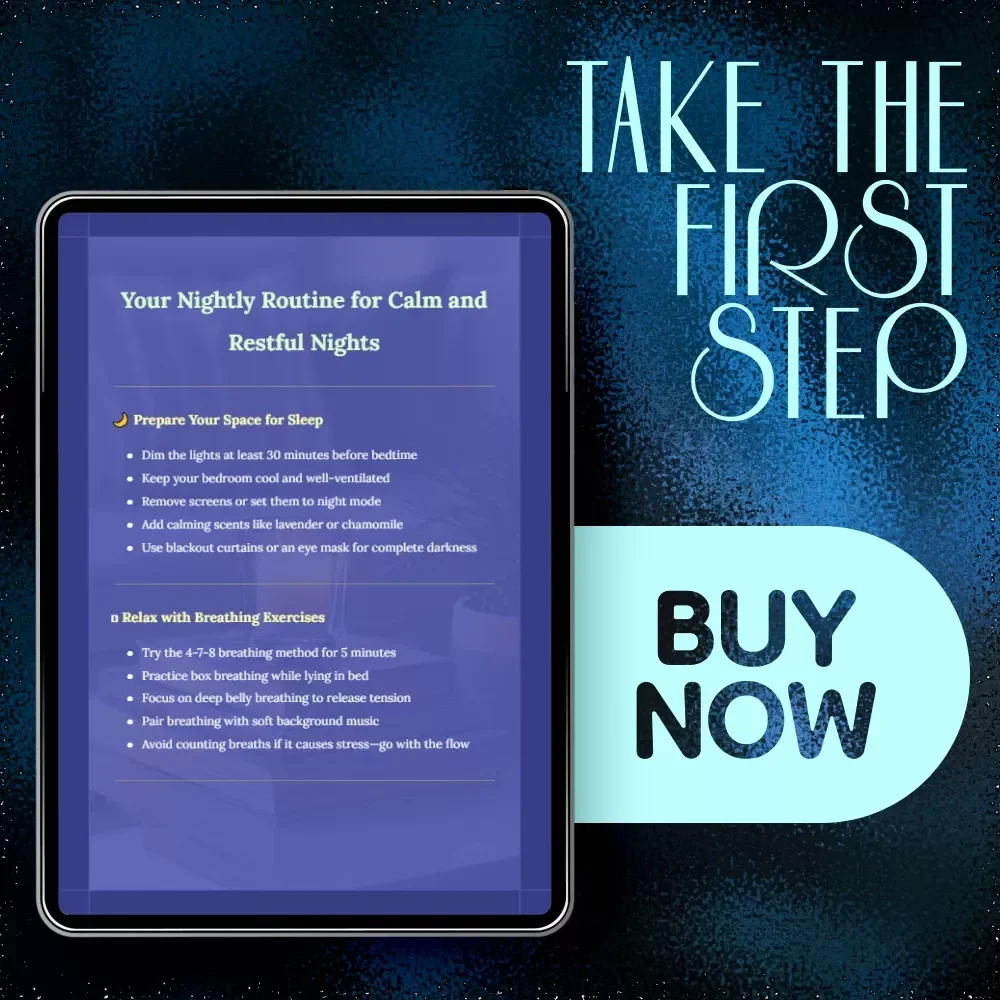 Your Nightly Routine for Calm and Restful Nights – Digital Sleep Checklist, Evening Ritual Guide, Relaxation Techniques for Sleep