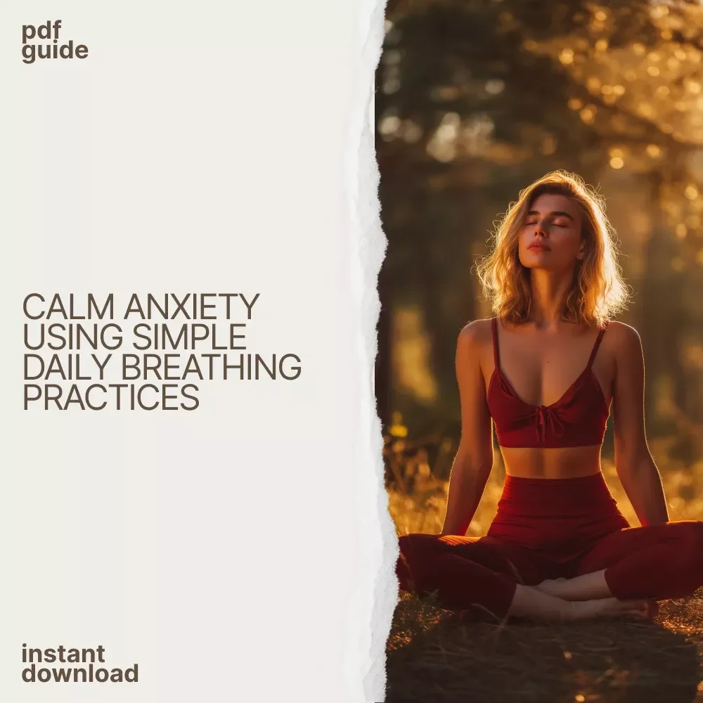 Breathe Through It All – Simple Daily Practices to Calm an Anxious Mind | A Gentle Guide to Deep Breathing Exercises for Anxiety