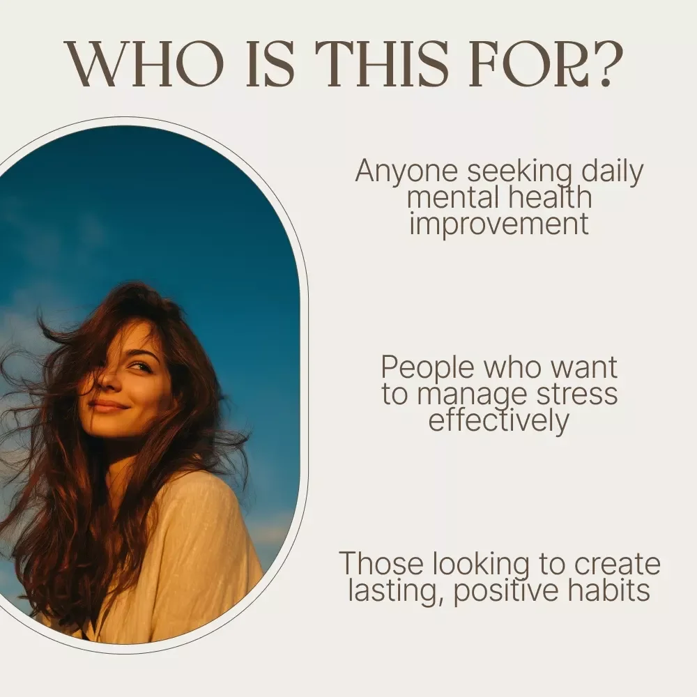 Feel Better, Live Brighter: Your Mental Health Action Checklist - Simple Mental Health Tips for a Balanced Life