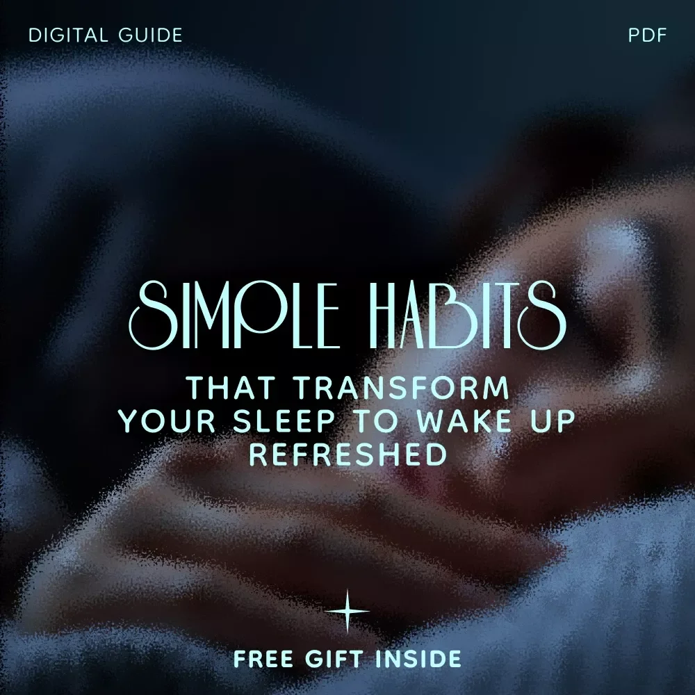 Simple Habits That Transform Your Sleep to Wake Up Refreshed | eBook Guide for Improving Your Sleep Pattern