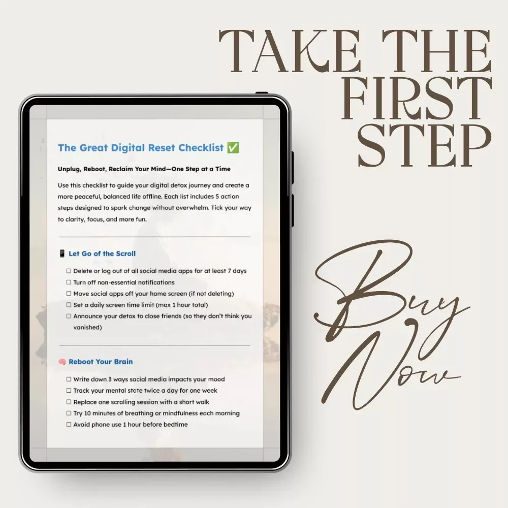 The Great Digital Reset Checklist: A Step-by-Step Guide for a Peaceful Digital Detox