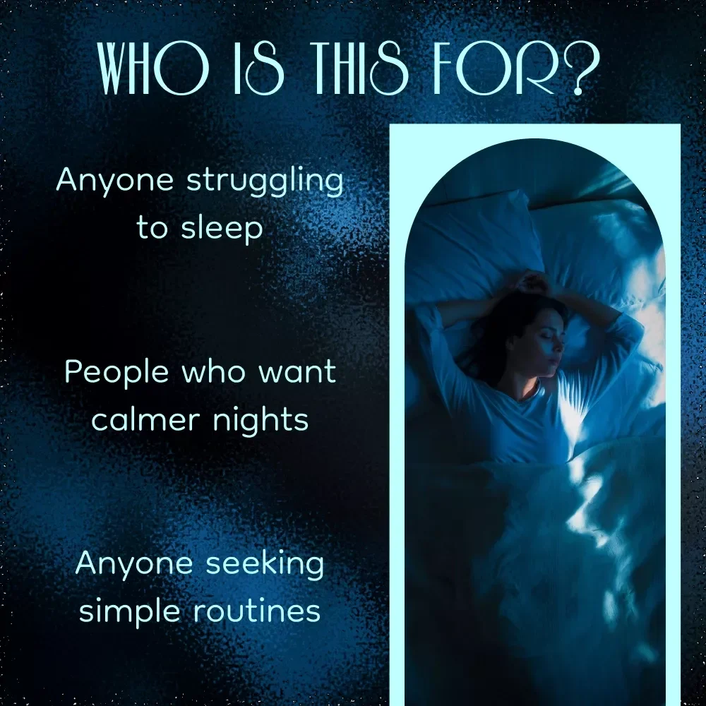Your Nightly Routine for Calm and Restful Nights – Digital Sleep Checklist, Evening Ritual Guide, Relaxation Techniques for Sleep