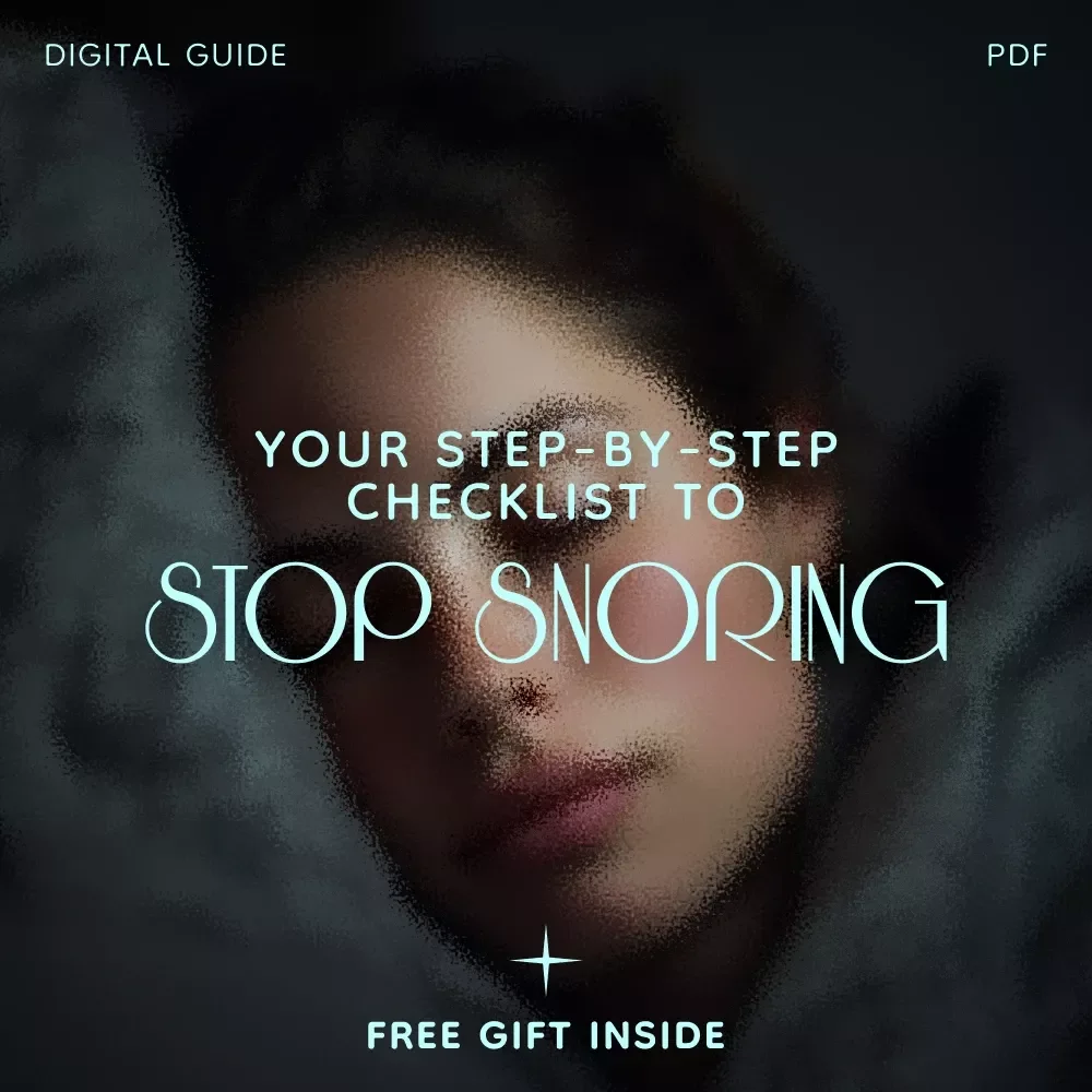 Your Step-by-Step Checklist to Stop Snoring: How to Stop Snoring Permanently