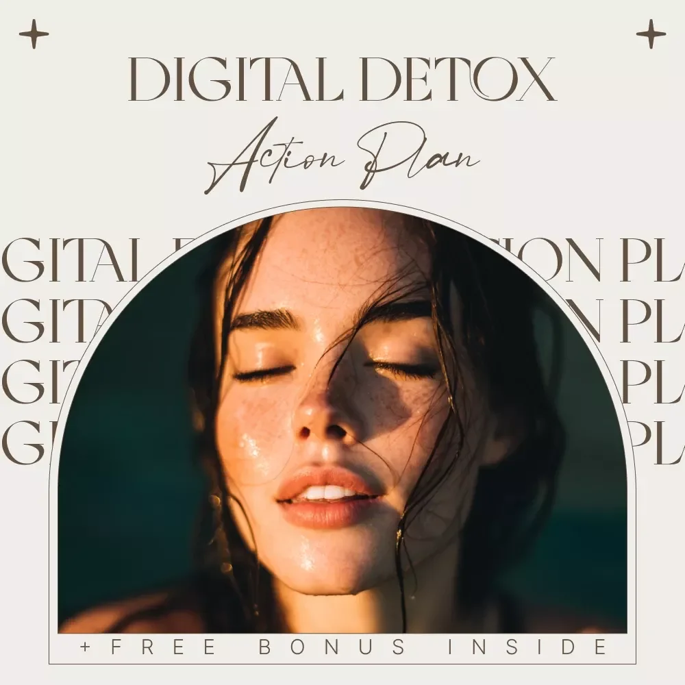 Digital Detox Action Plan Checklist: Improve Mental Health & Boost Creativity with a Tech Break