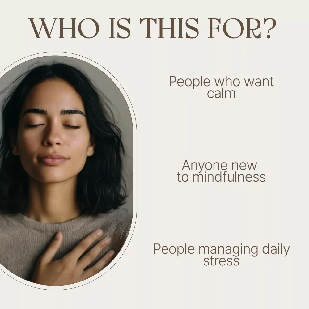 Breathe Through the Chaos: Mastering Stress with Mindfulness | MBSR Mindfulness Based Stress Reduction Guide for Calm & Clarity