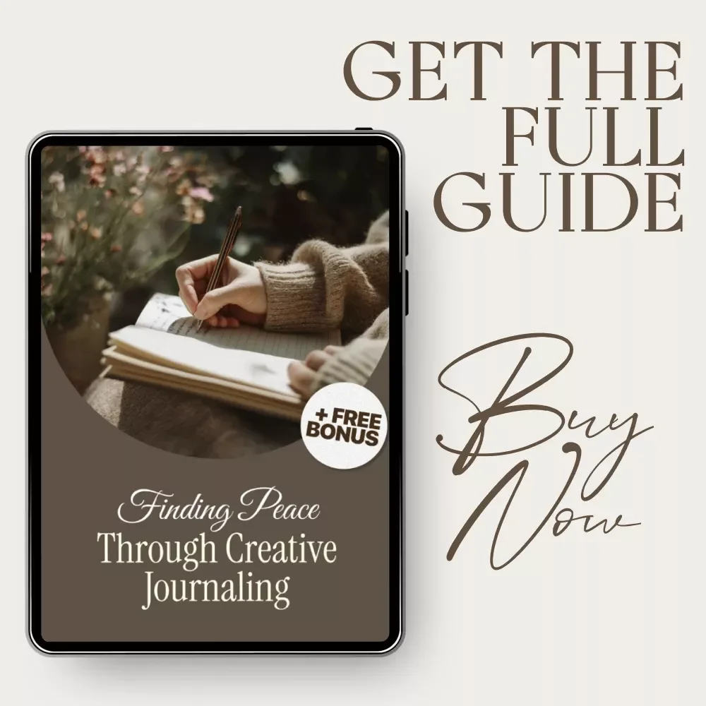 Finding Peace Through Creative Journaling – A Gentle Guide to Creative Journaling for Mental Health, Healing Prompts, Emotional Clarity & Self-Care Practice
