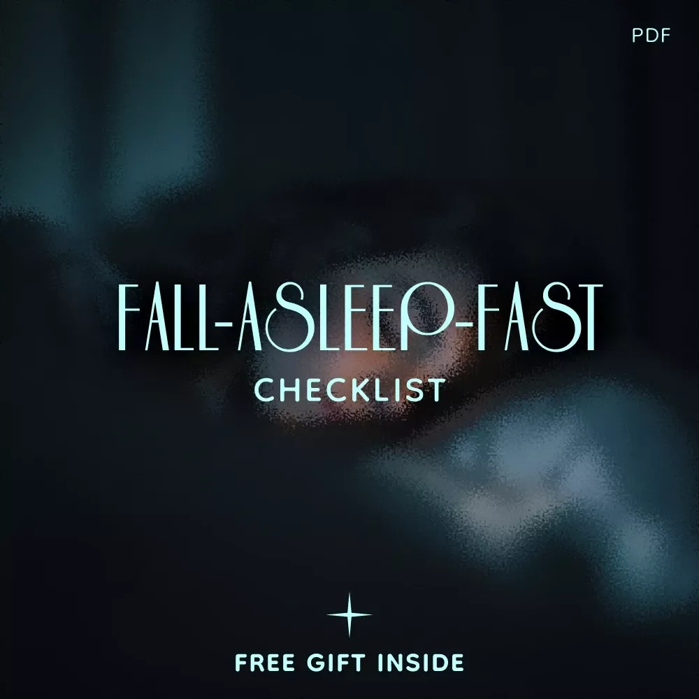 The Fall-Asleep-Fast Checklist – Digital Guide on How to Sleep Instantly at Night, Bedtime Routine, AI Sleep Tips, Natural Sleep Aids