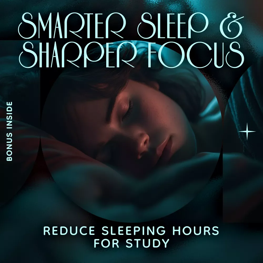 Mastering the Art of Smarter Sleep & Sharper Focus – Study Productivity eBook on How to Reduce Sleeping Hours for Study
