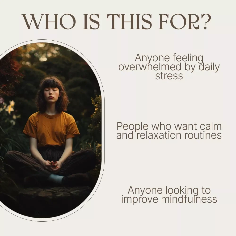 Your Guided Journey to Stress Reduction Through Meditation – Digital Download eBook, Stress Relief Guide, Mindfulness & Meditation Techniques for Anxiety, Relaxation, and Personal Growth