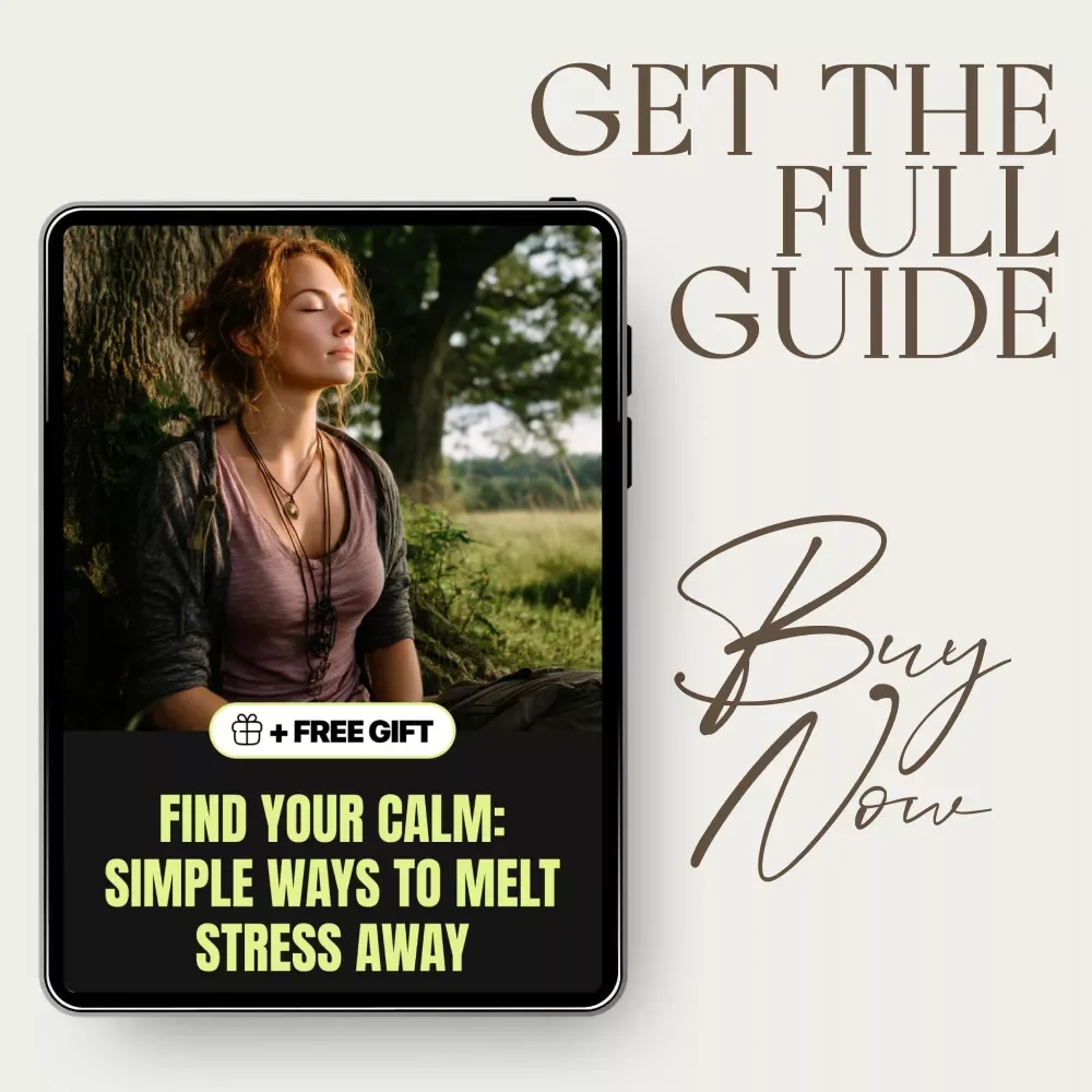 Find Your Calm: Simple Ways to Melt Stress Away | Stress Reduction Activities Guide for Daily Relaxation & Mindfulness