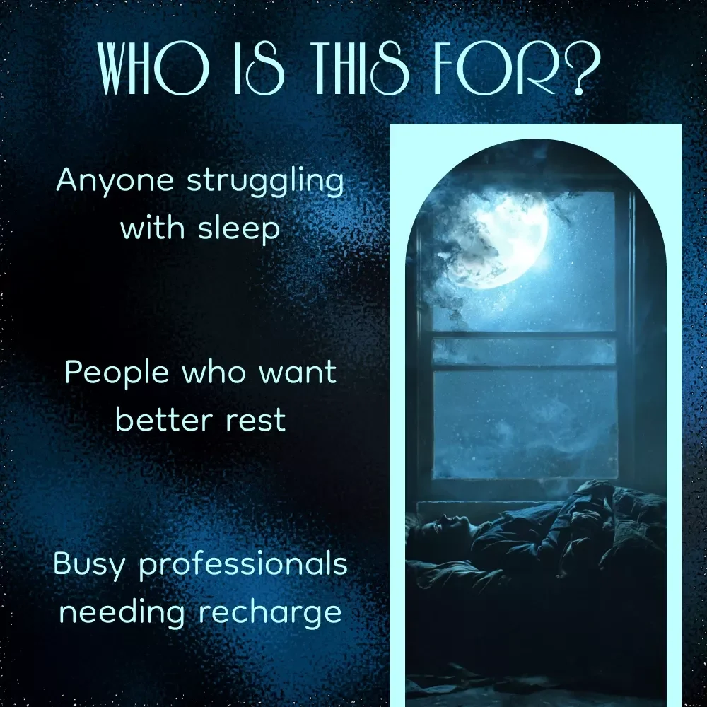The Ultimate Checklist to Relax and Recharge – Your Step-by-Step Guide on How to Increase Restful Sleep | Digital Download