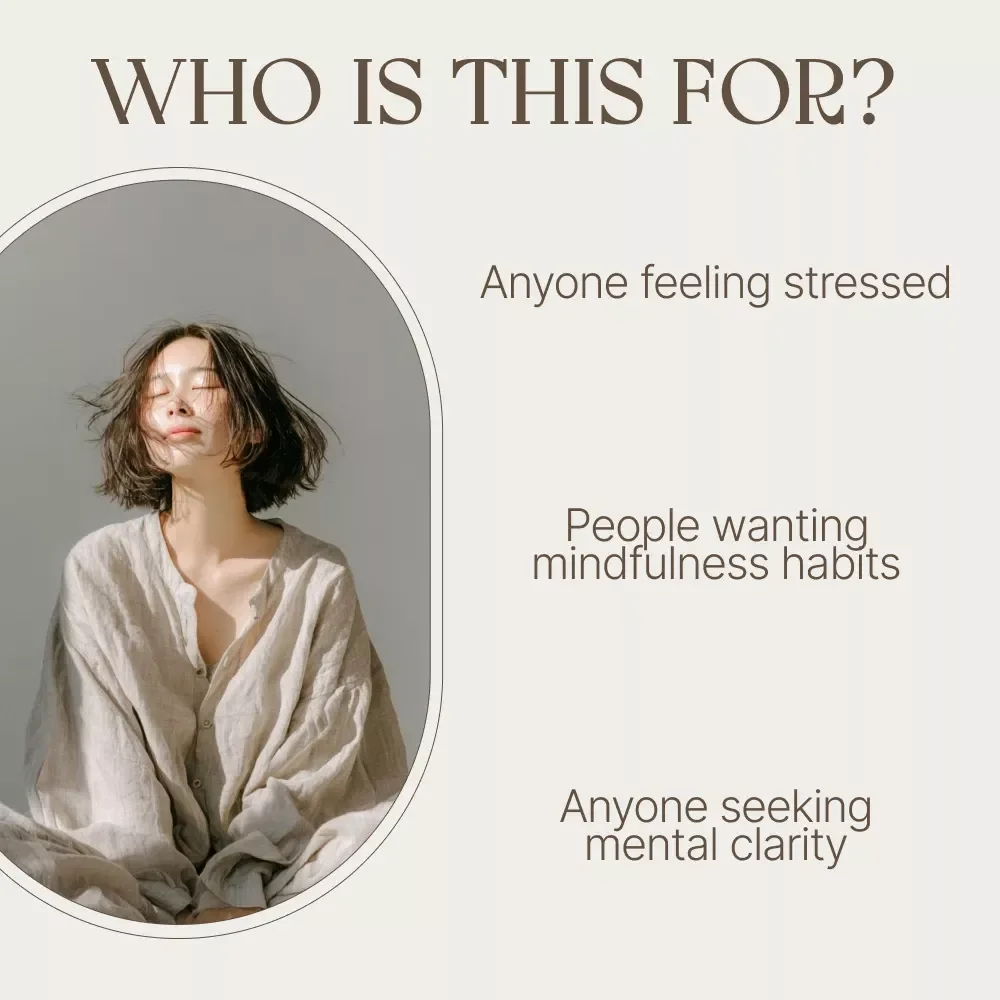 The Mind-Clearing 7-Day Reset for Mental Calm – A Checklist for Relaxing Your Mind