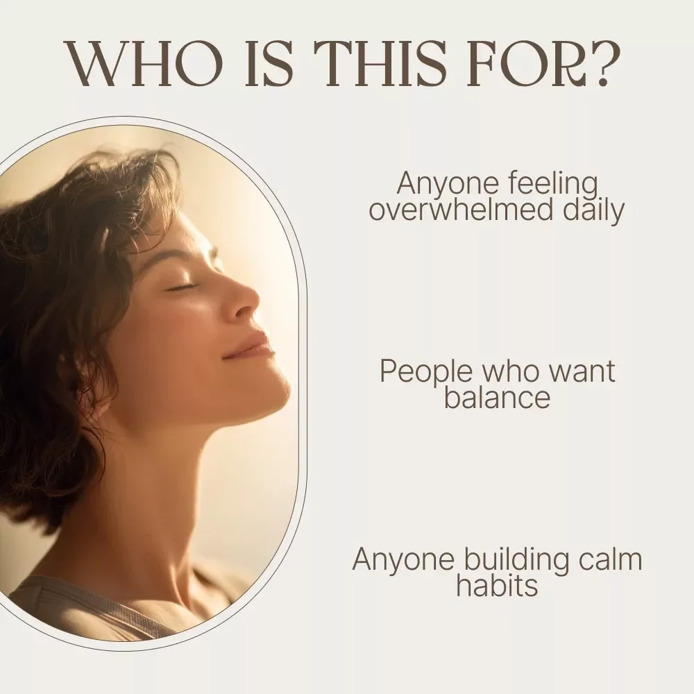 Your Complete Action Checklist to Relax and Recharge | Daily Self-Care Planner, Mindfulness Routine, Simple Relaxation Exercises Checklist
