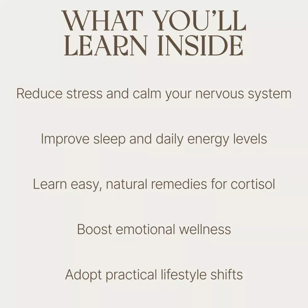 The Ultimate Guide to Lowering Cortisol & Reclaiming Your Inner Balance: Natural Remedies for Cortisol Reduction eBook for Stress Relief, Mindfulness, and Hormonal Health
