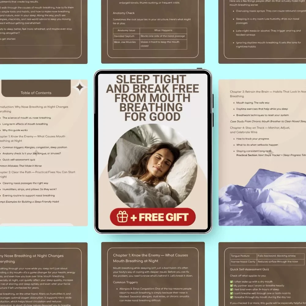 Sleep Tight and Break Free from Mouth Breathing for Good - The Ultimate Guide to Stop Breathing Through Mouth While Sleeping