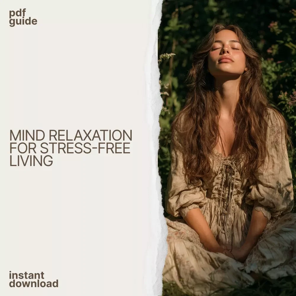 Your Practical Guide to Mind Relaxation and Inner Peace - eBook for Stress Relief and Personal Growth