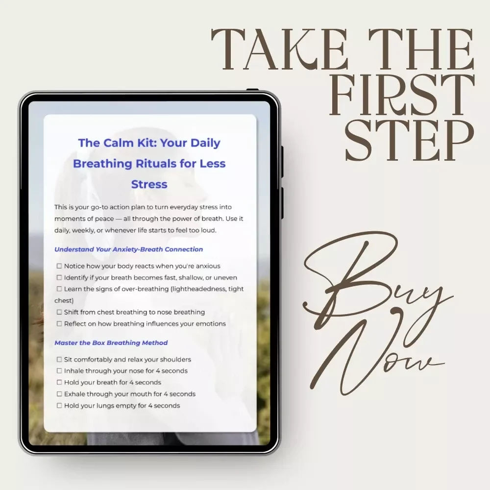 The Calm Kit: Your Daily Breathing Rituals for Less Stress – Deep Breathing Exercises for Anxiety Checklist & Guided Breathwork