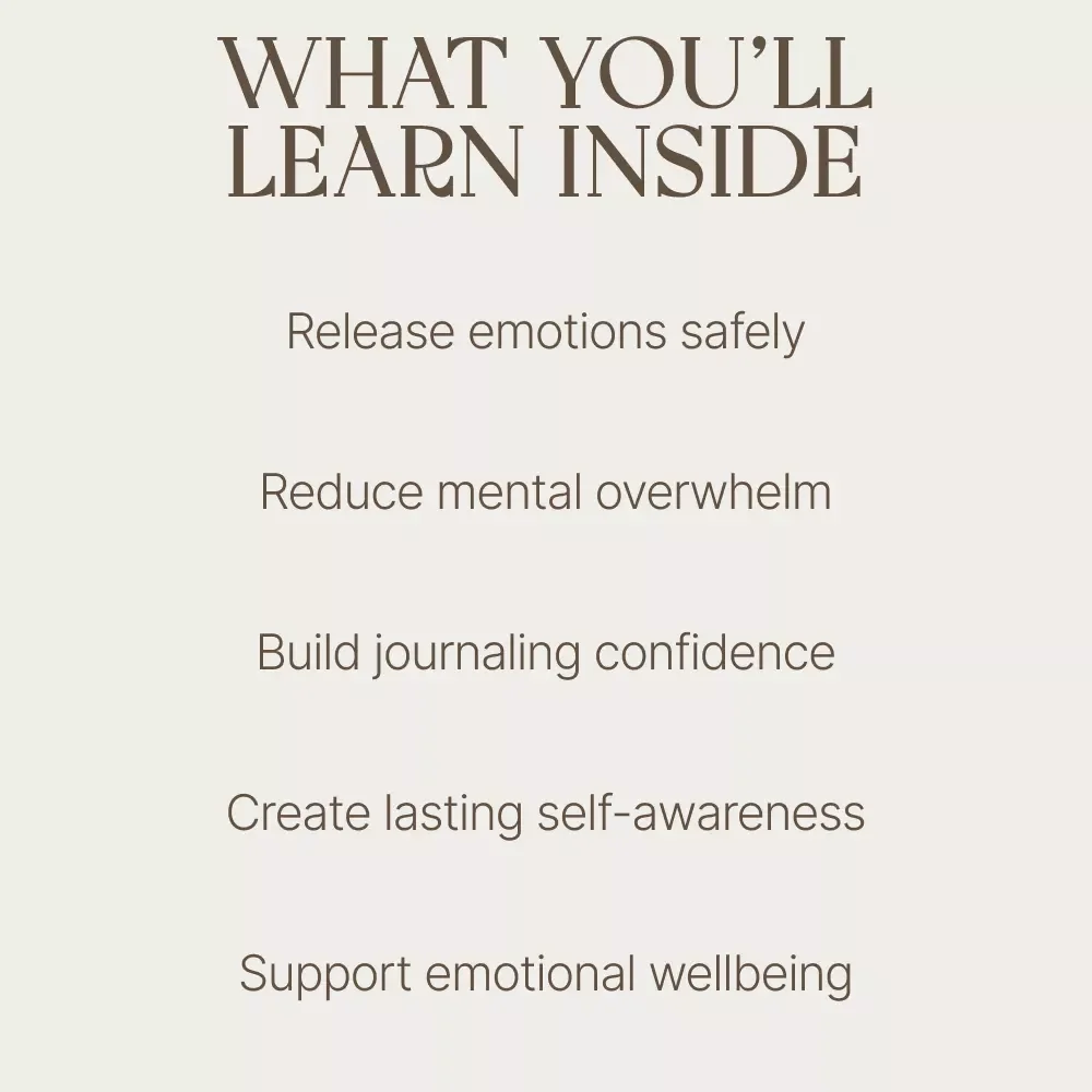 Write It Out and Feel Better – Guided Journal for Emotional Healing, How to Journal Your Feelings for Mental Health, Digital Download Guide