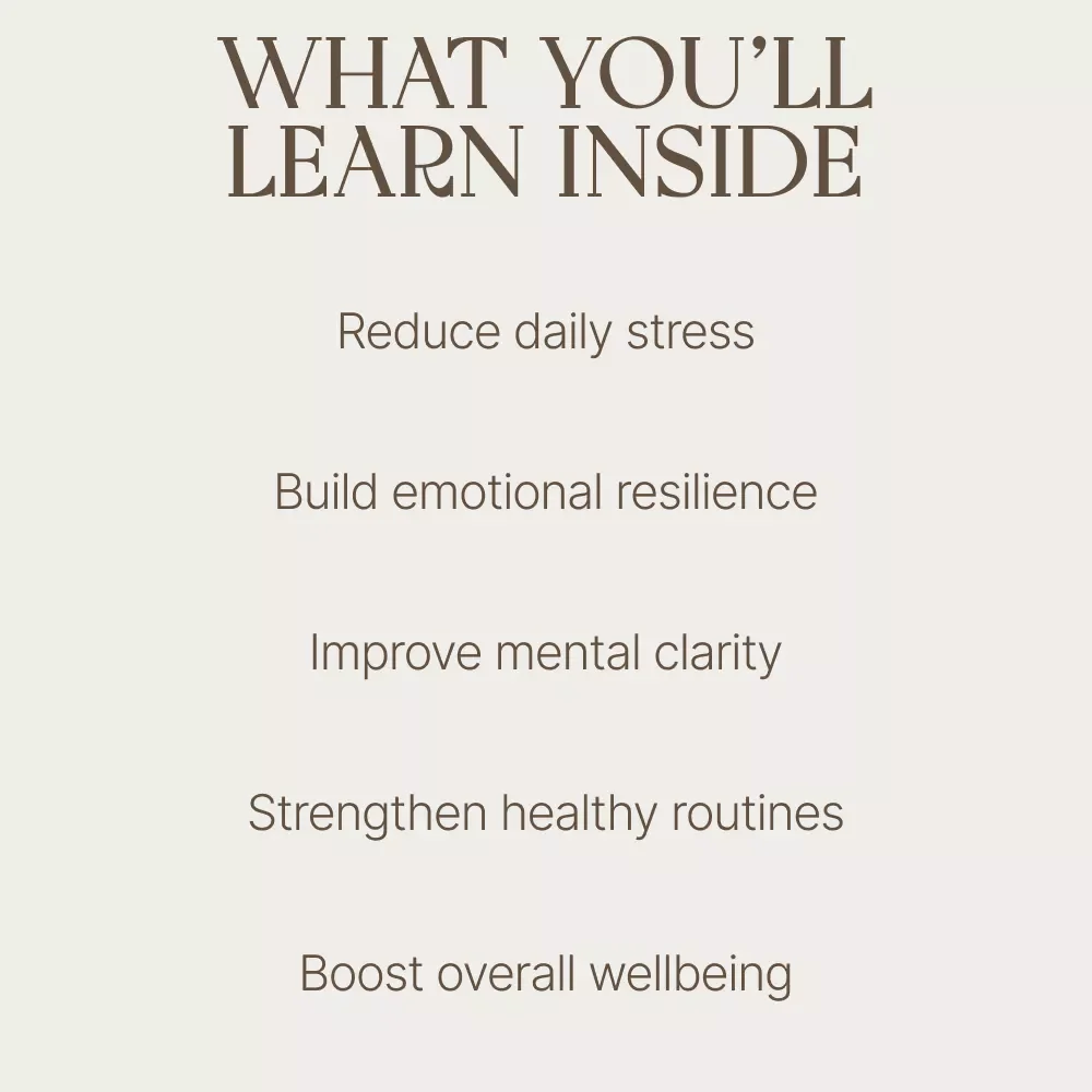 Thriving Mindset: Simple Steps to Boost Your Mental Wellbeing Every Day – Easy Daily Habits, Stress Relief & Top Mental Health Tips Digital Guide